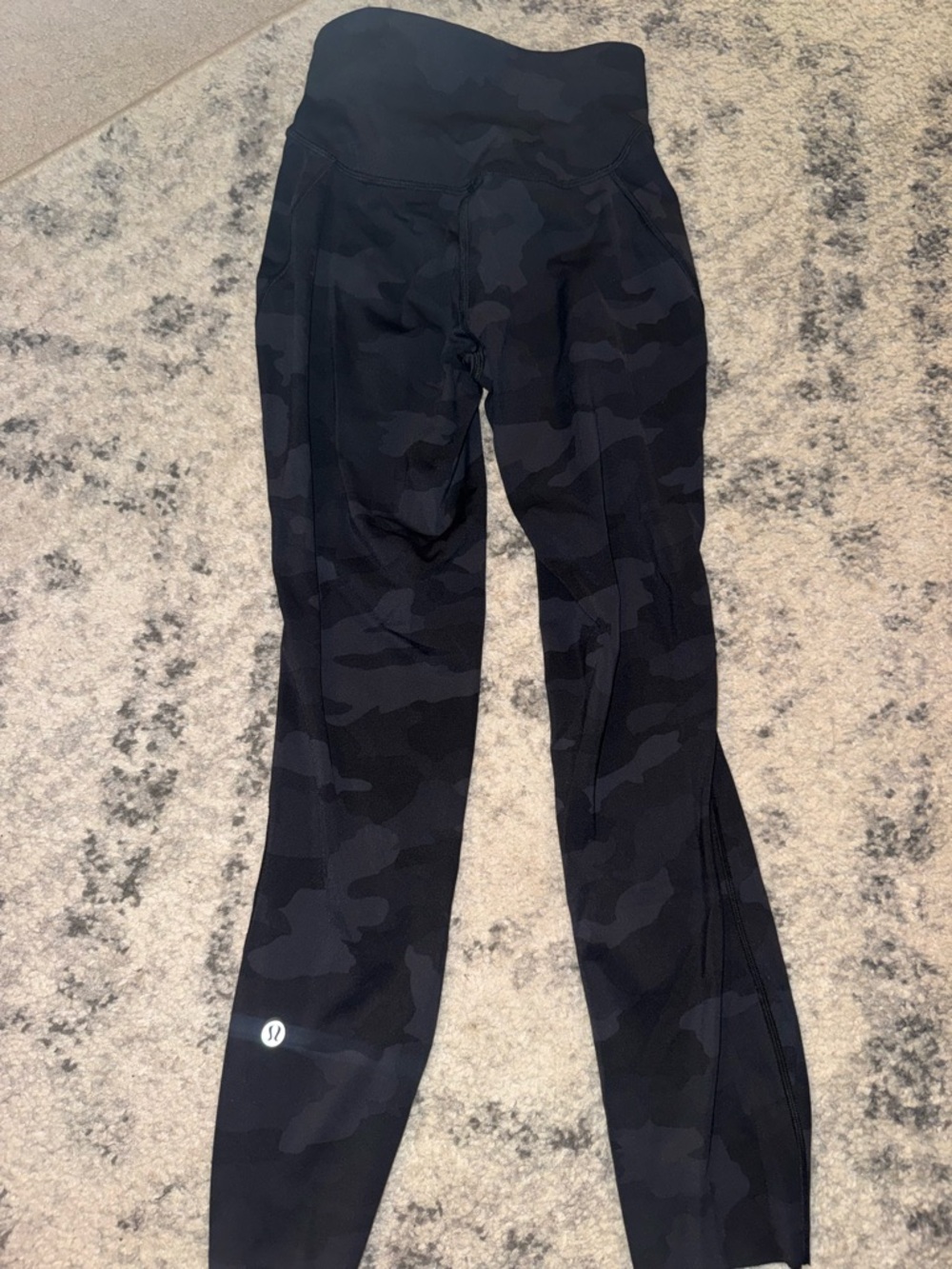 Lululemon Black Camo Leggings